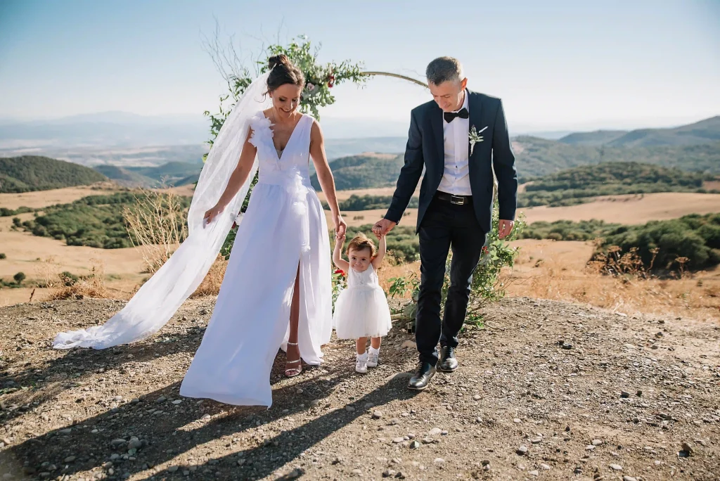 Свадьба с ребенком в Грузии