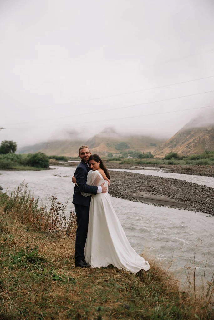 Свадьба и туман в Грузии