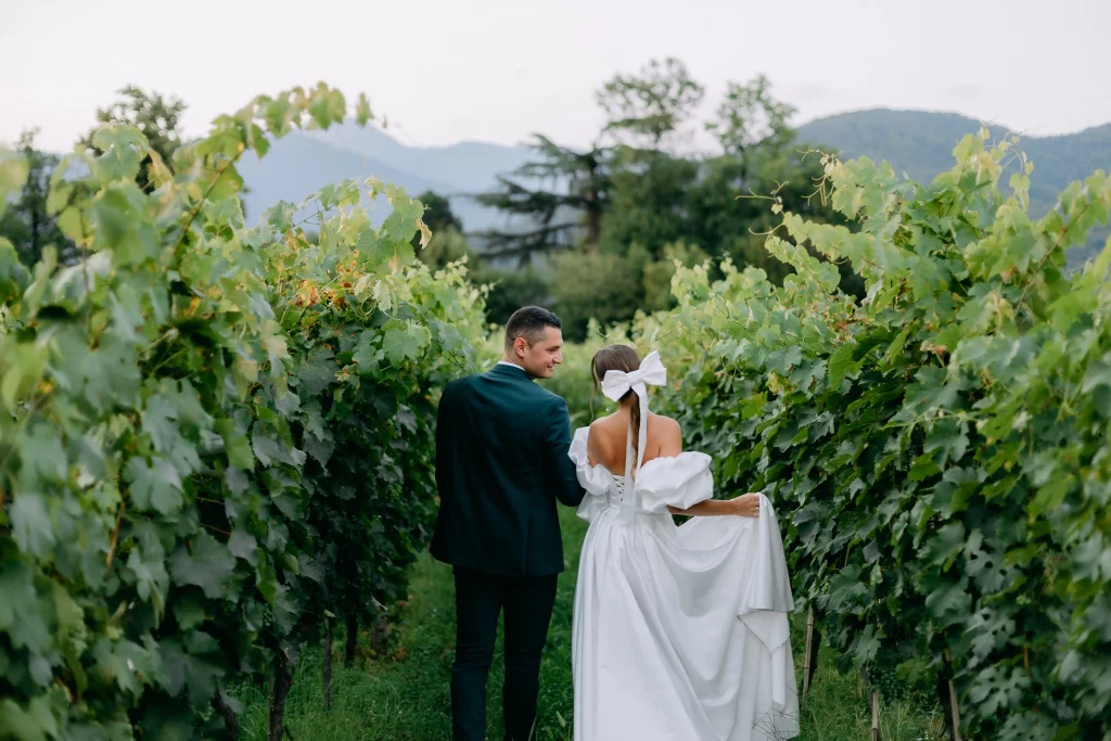 Свадьба на винодельне в Грузии
