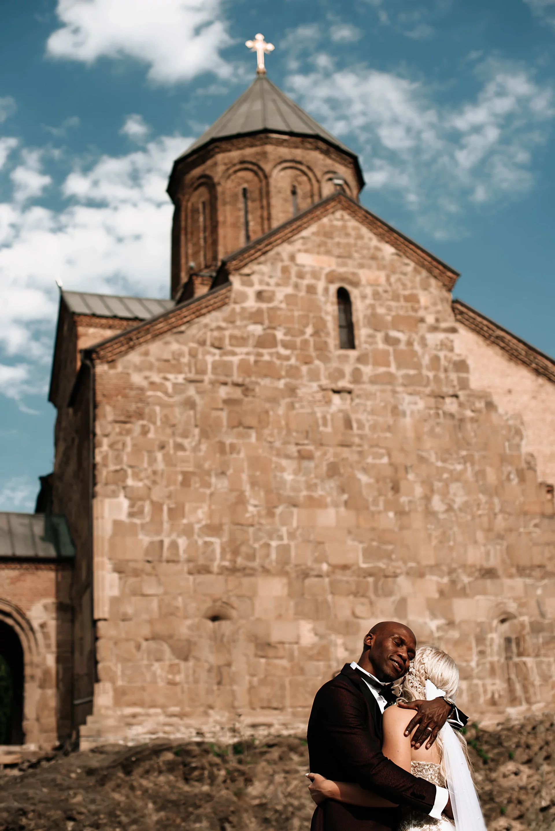 Венчание в церкви в Грузии