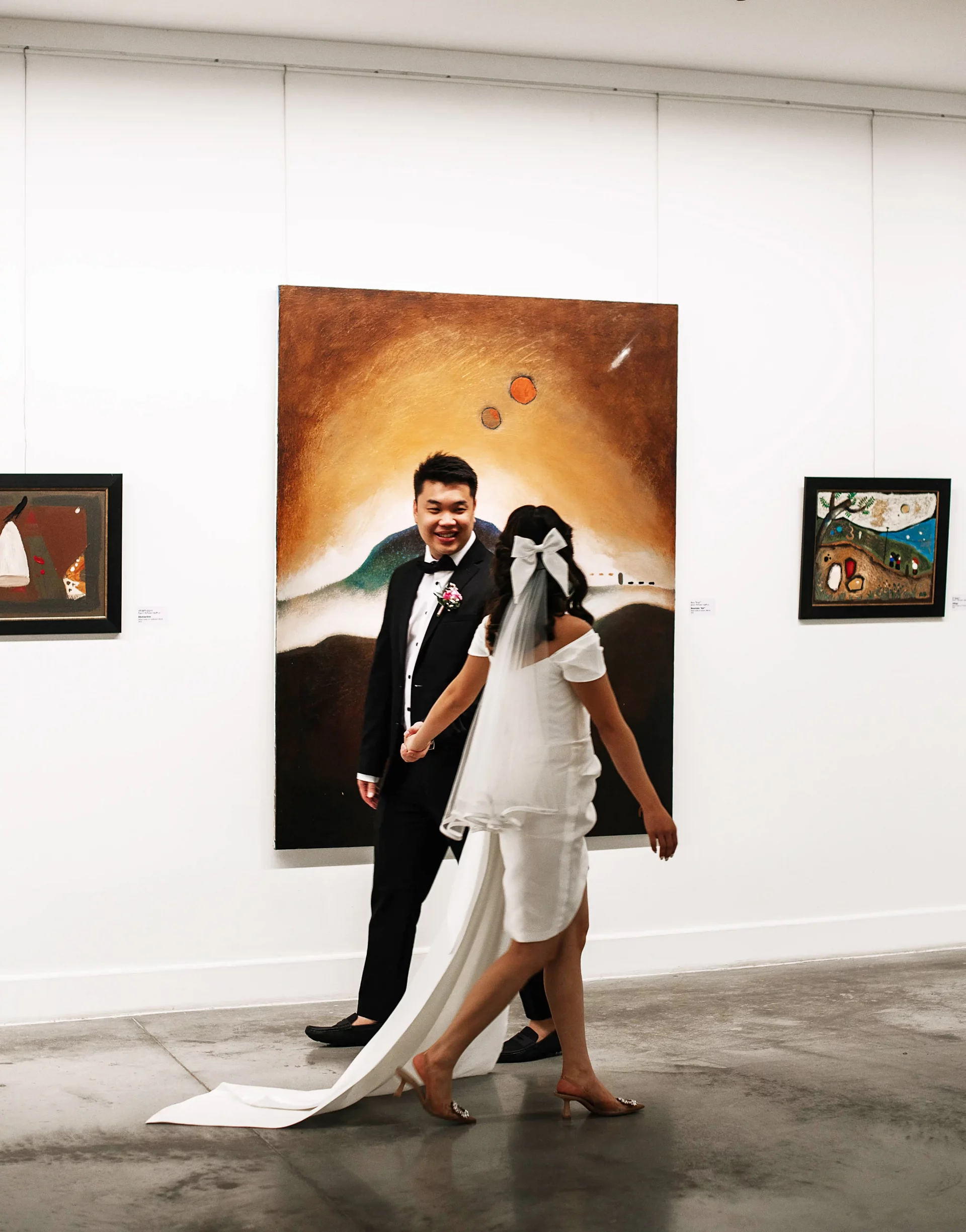 Свадьба в Тбилиси в художественной галерее