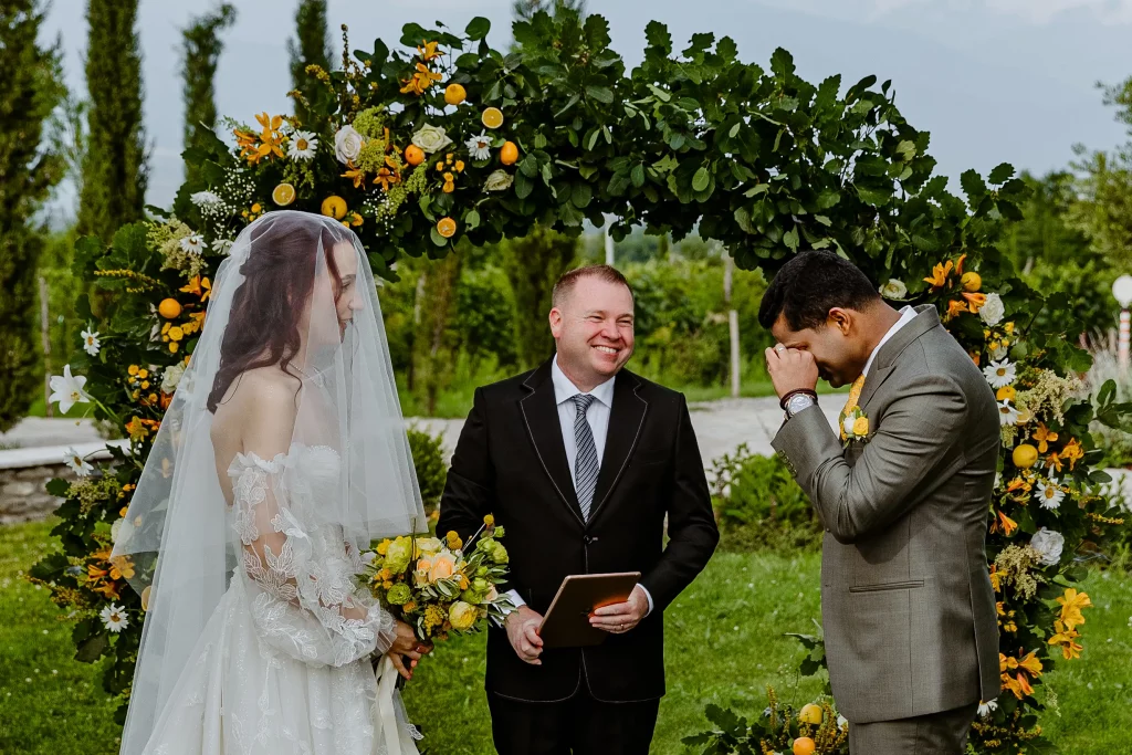 Свадьба в стиле Италии в Грузии