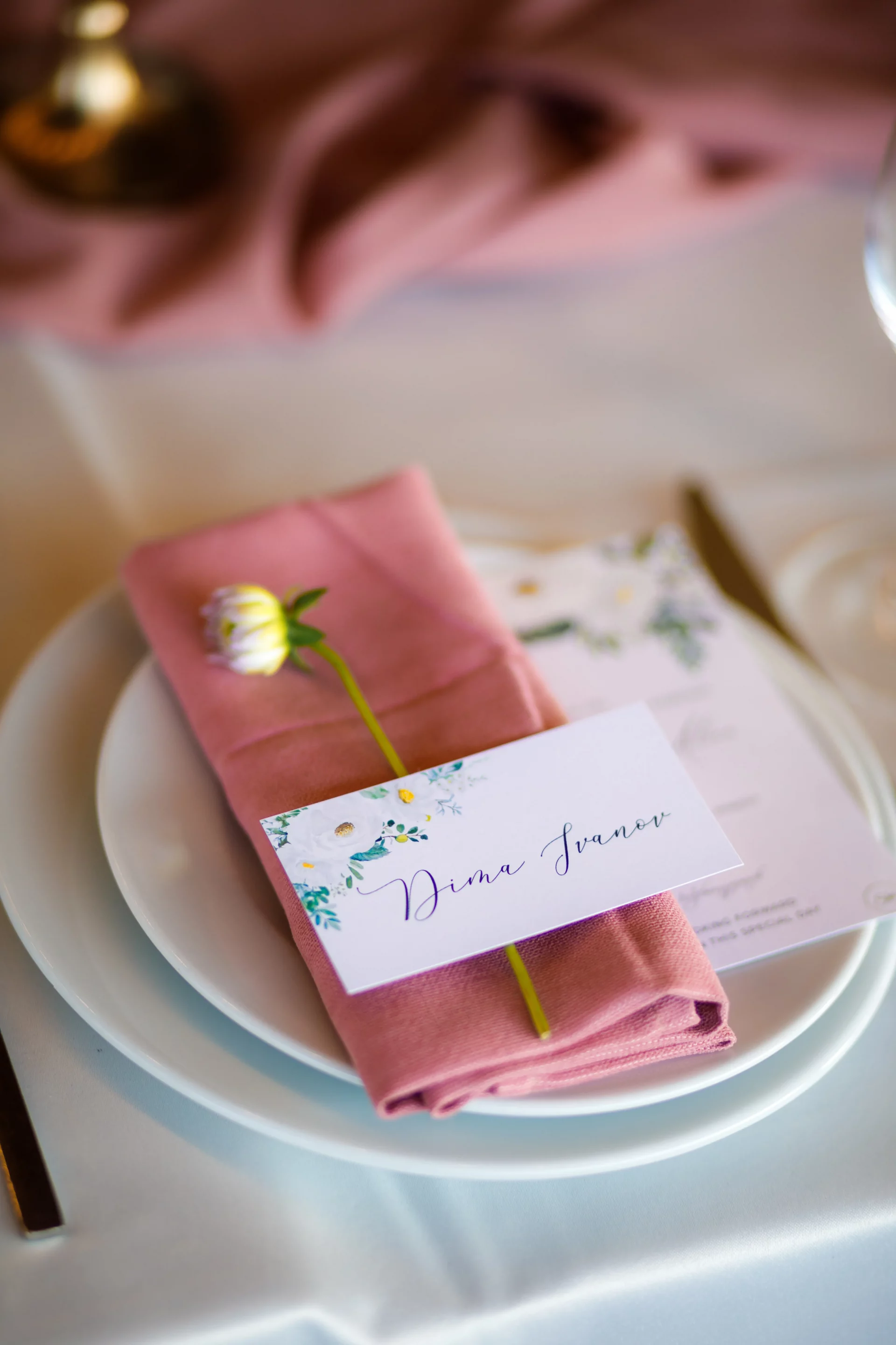 Декор для свадьбы в розовом стиле